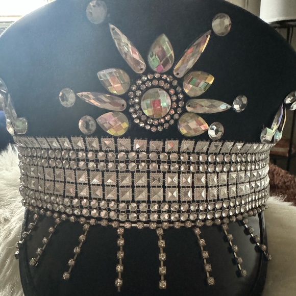 SEXY SKELETON BODYSUIT COSTUME Size XS & FESTIVAL HAT - Picture 2 of 13